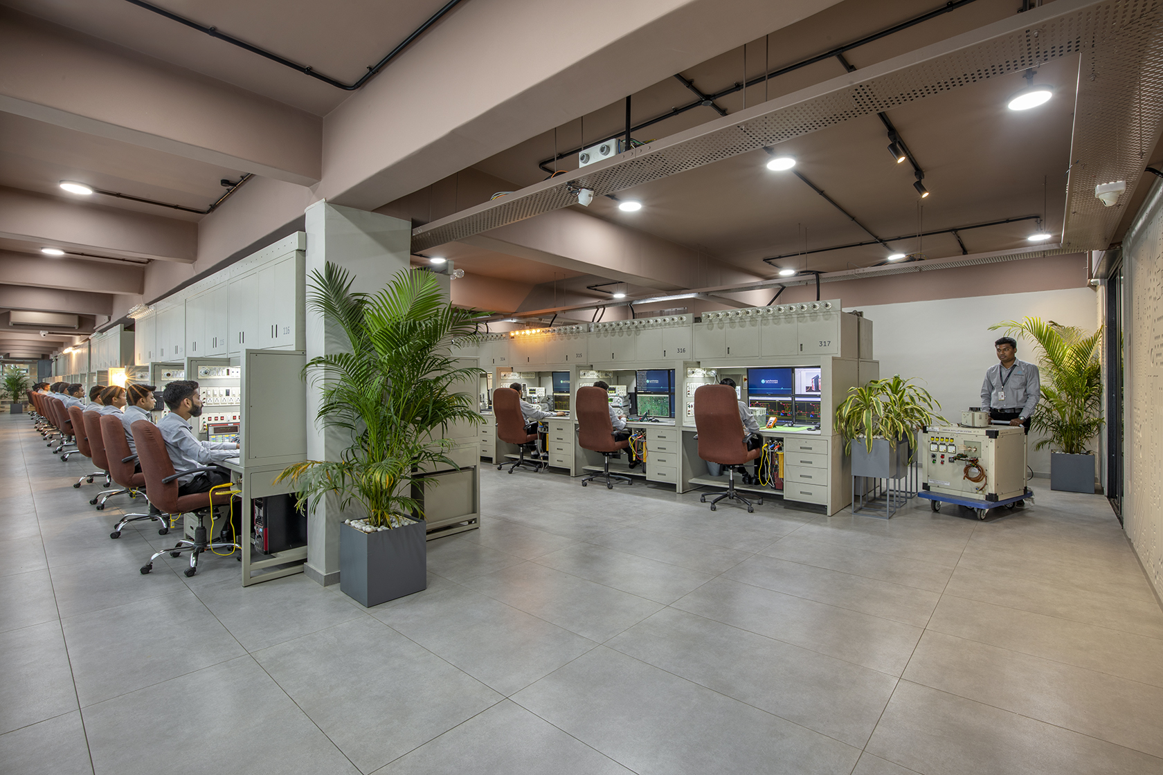 Synchronics team — 180+ engineers and staff